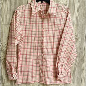 Foxcroft Button Down Top SZ 8 🌸🌸